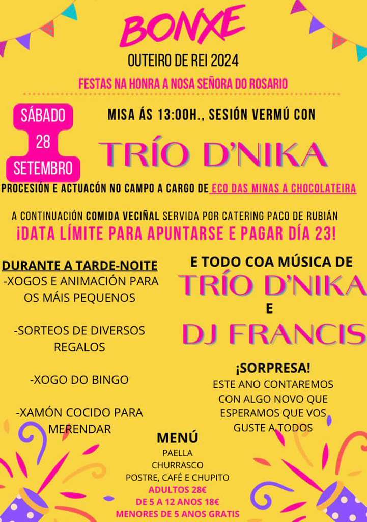 Nosa Señora do Rosario de Bonxe en Outeiro de Rei