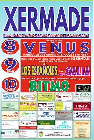 Fechas, información, programa, cartel, imágenes, mapa y ubicación de Nosa Señora   en  Xermade