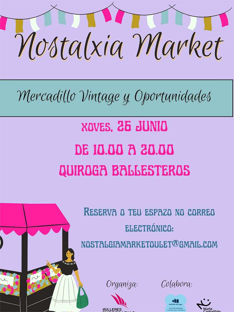 Nostalxia Market (2025) en Lugo
