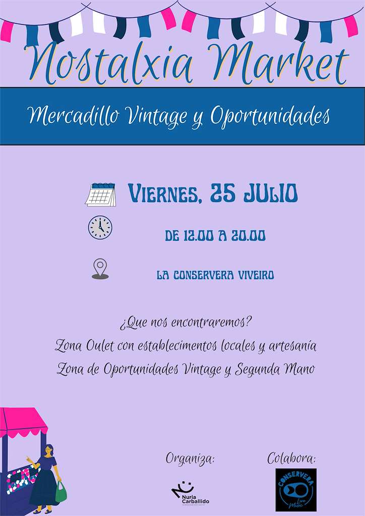 Nostalxia Market (2025) en Viveiro