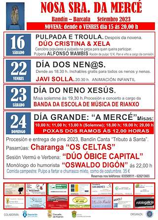 Nuestra Señora de la Merced de Bandín en Padrón