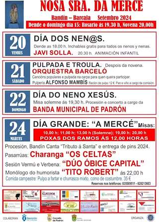 Nuestra Señora de la Merced de Bandín en Padrón