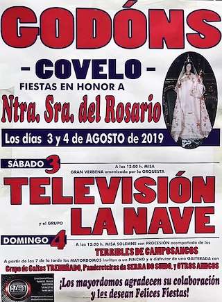 Nuestra Señora del Rosario de Godóns en Covelo