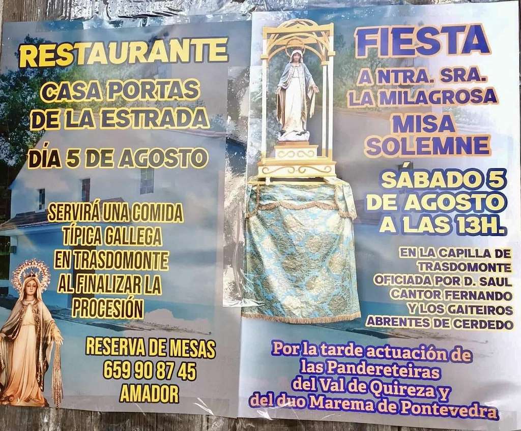 Nuestra Señora La Milagrosa de Trasdomonte en Forcarei