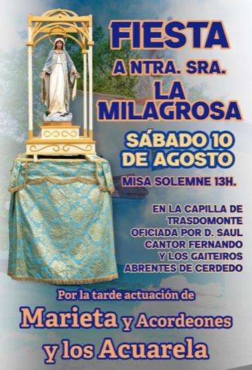 Nuestra Señora La Milagrosa de Trasdomonte en Forcarei