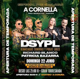 Fechas, información, programa, cartel, imágenes, mapa y ubicación de Nueva Temporada A Cornella  en  Santiso