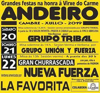 O Carme de Andeiro en Cambre