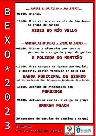 O Carme de Bexo en Dodro