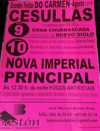 O Carme de Cesullas en Cabana de Bergantiños