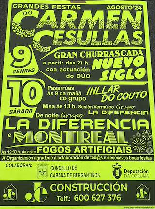 O Carme de Cesullas en Cabana de Bergantiños