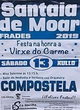 O Carme de Santaia de Moar en Frades