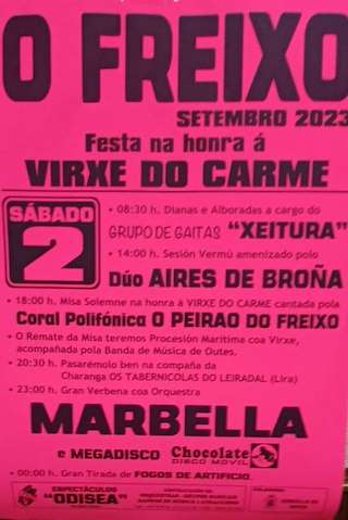 O Carme de O Freixo en Outes