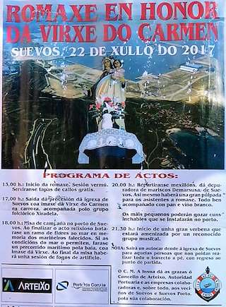 O Carme de Suevos (2026) en Arteixo