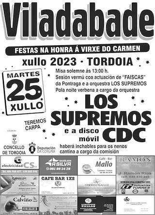 O Carme de Viladabade en Tordoia