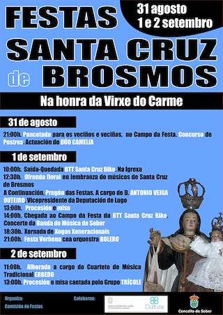 O Carme de Santa Cruz de Brosmos en Sober
