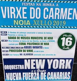 Virxe do Carme en Noia