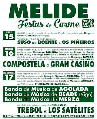 O Carme en Melide
