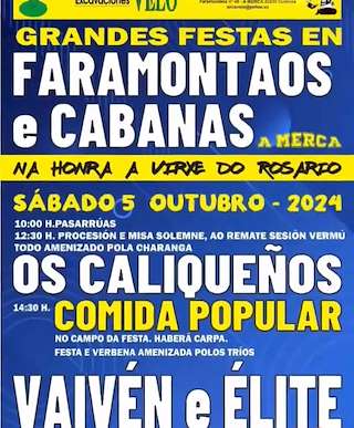 O Rosario de Faramontaos e Cabanas (2026) en A Merca