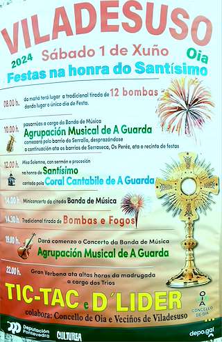 O Santísimo Sacramento de Viladesuso (2026) en Oia