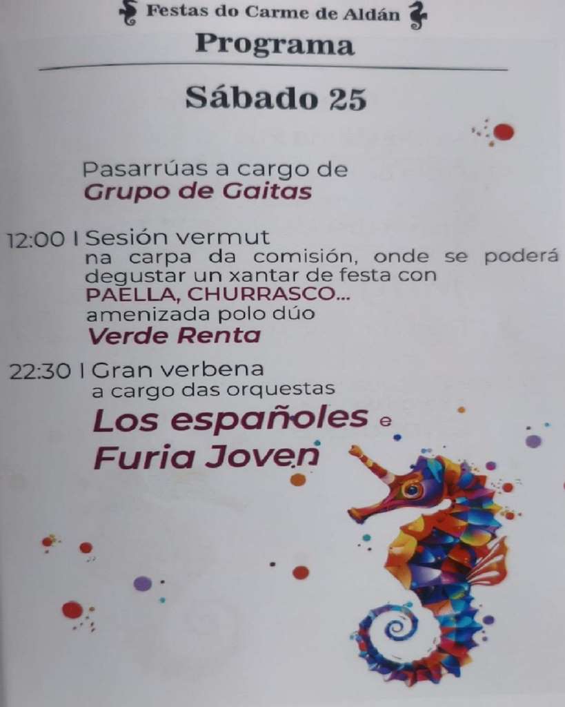 O Carme de Aldán en Cangas de Morrazo