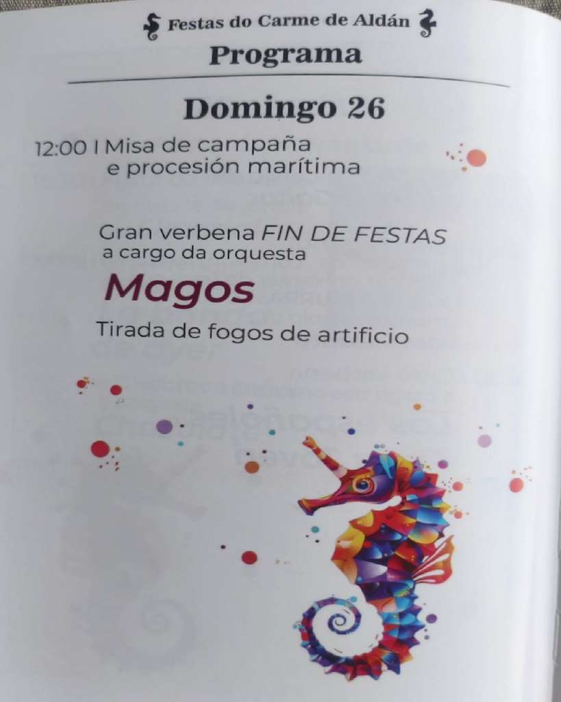 O Carme de Aldán en Cangas de Morrazo