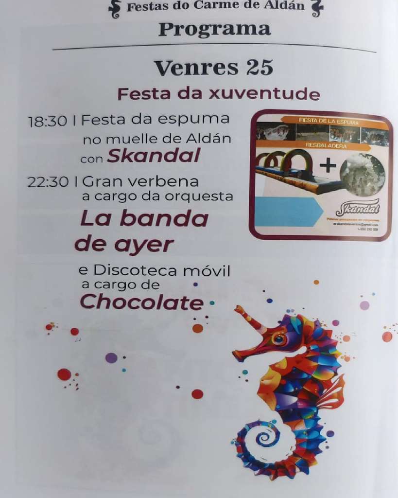O Carme de Aldán en Cangas