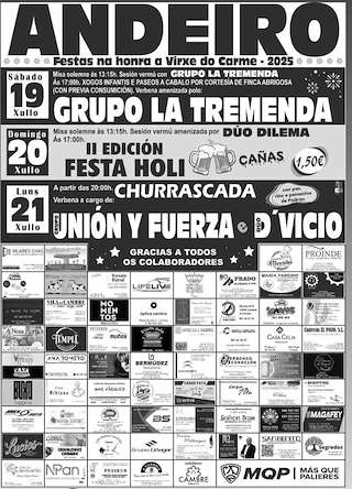 Fechas, información, programa, cartel, imágenes, mapa y ubicación de O Carme de Andeiro  en  Cambre