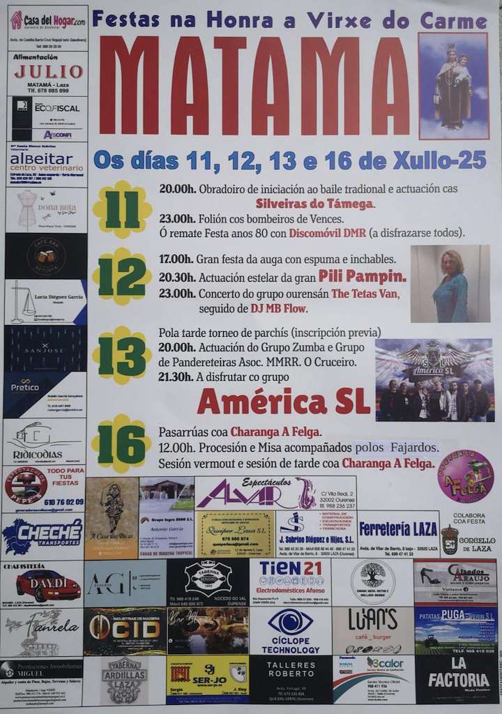 O Carme de Matama en Laza