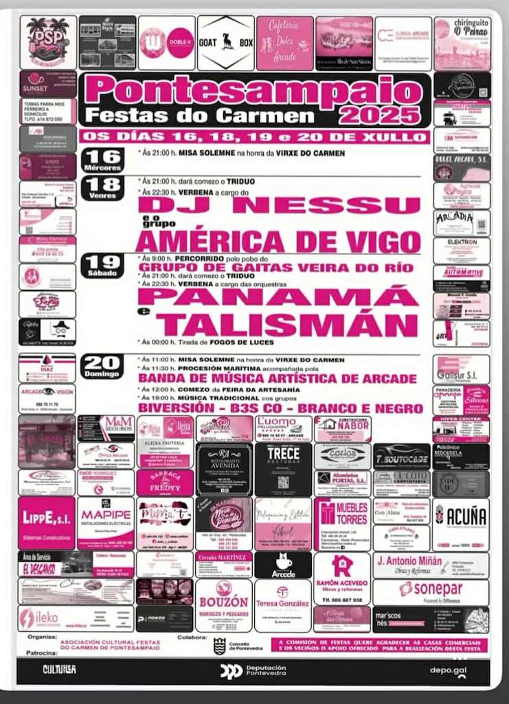 O Carme de Pontesampaio en Pontevedra