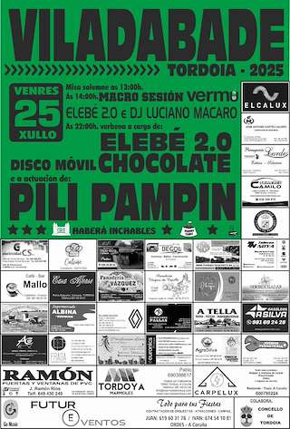 Fechas, información, programa, cartel, imágenes, mapa y ubicación de O Carme de Viladabade  en  Tordoia