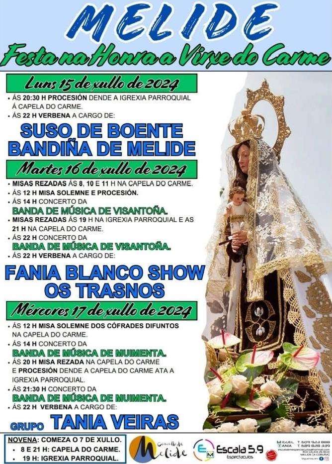O Carme en Melide