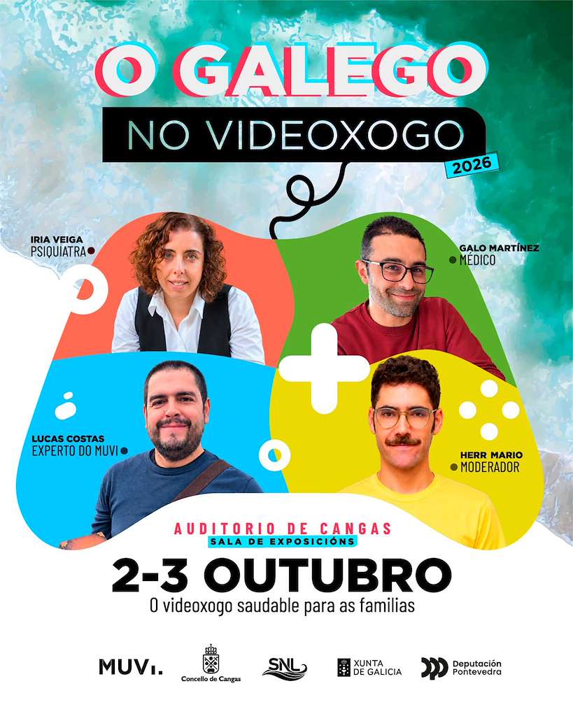 O Galego no Videoxogo (2026) en Cangas de Morrazo