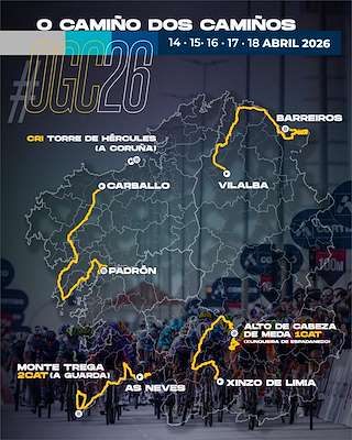 Fechas, información, programa, cartel, imágenes, mapa y ubicación de O Gran Camiño - 5ª Etapa (2026) en As Neves