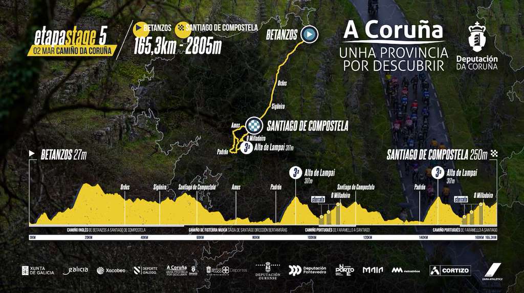 O Gran Camiño - 5ª Etapa en Betanzos
