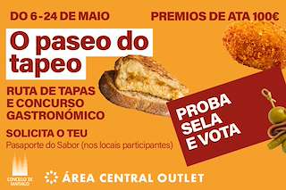 Fechas, información, programa, cartel, imágenes, mapa y ubicación de O Paseo do Tapeo de Area Central (2026)  en  Santiago de Compostela