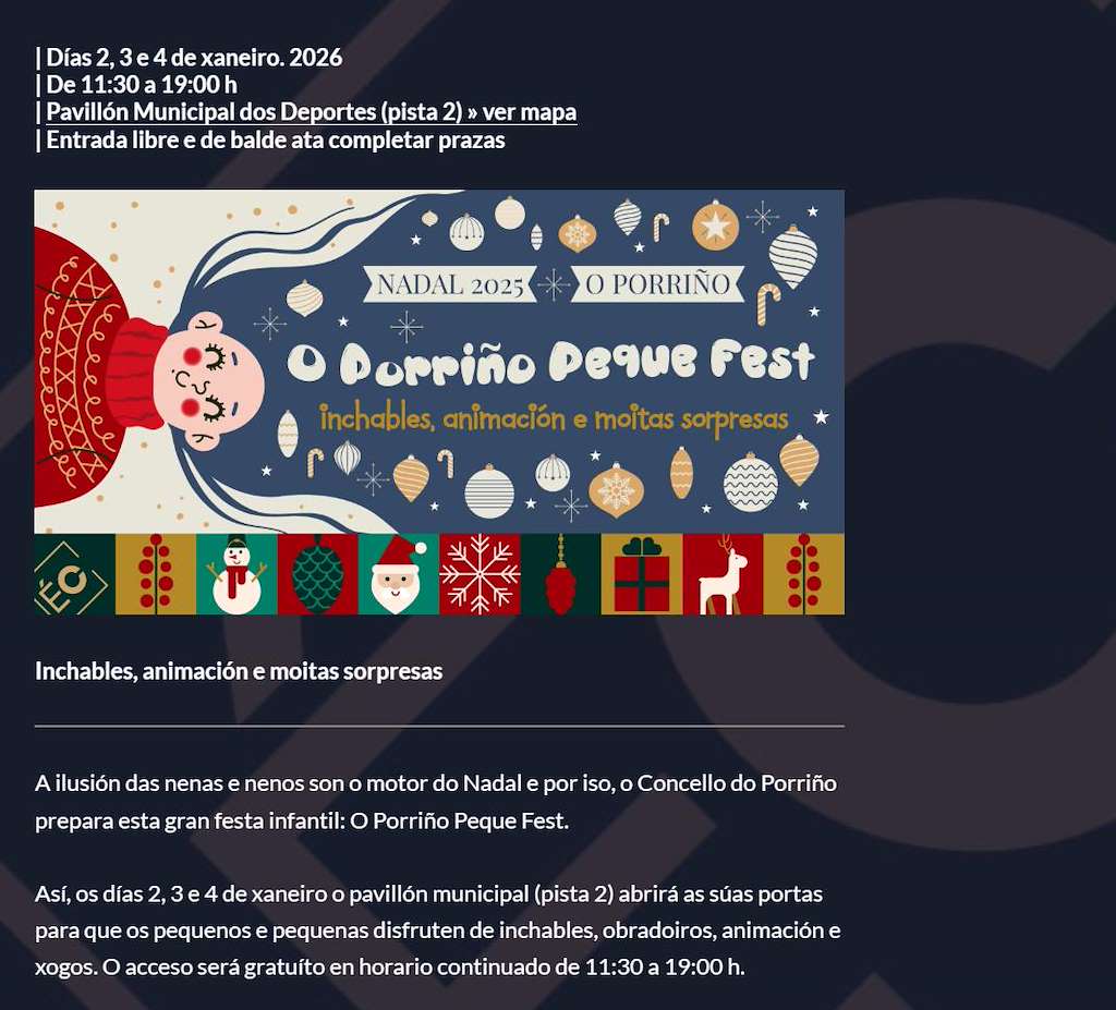 O Porriño Peque Fest