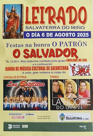 Fechas, información, programa, cartel, imágenes, mapa y ubicación de O Salvador de Leirado  en  Salvaterra do Miño
