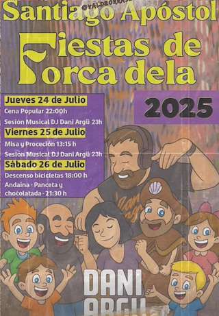 Fechas, información, programa, cartel, imágenes, mapa y ubicación de O Santiagüiño de Forcadela  en  Tomiño