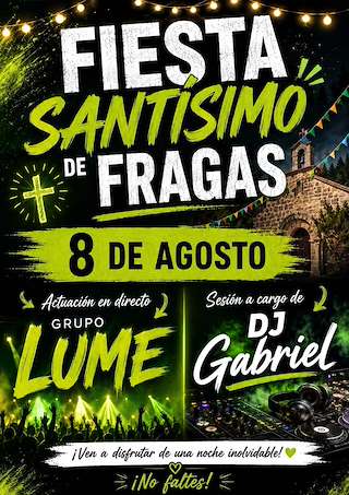 Fechas, información, programa, cartel, imágenes, mapa y ubicación de O Santísimo de Fragas (2026)  en  O Campo Lameiro