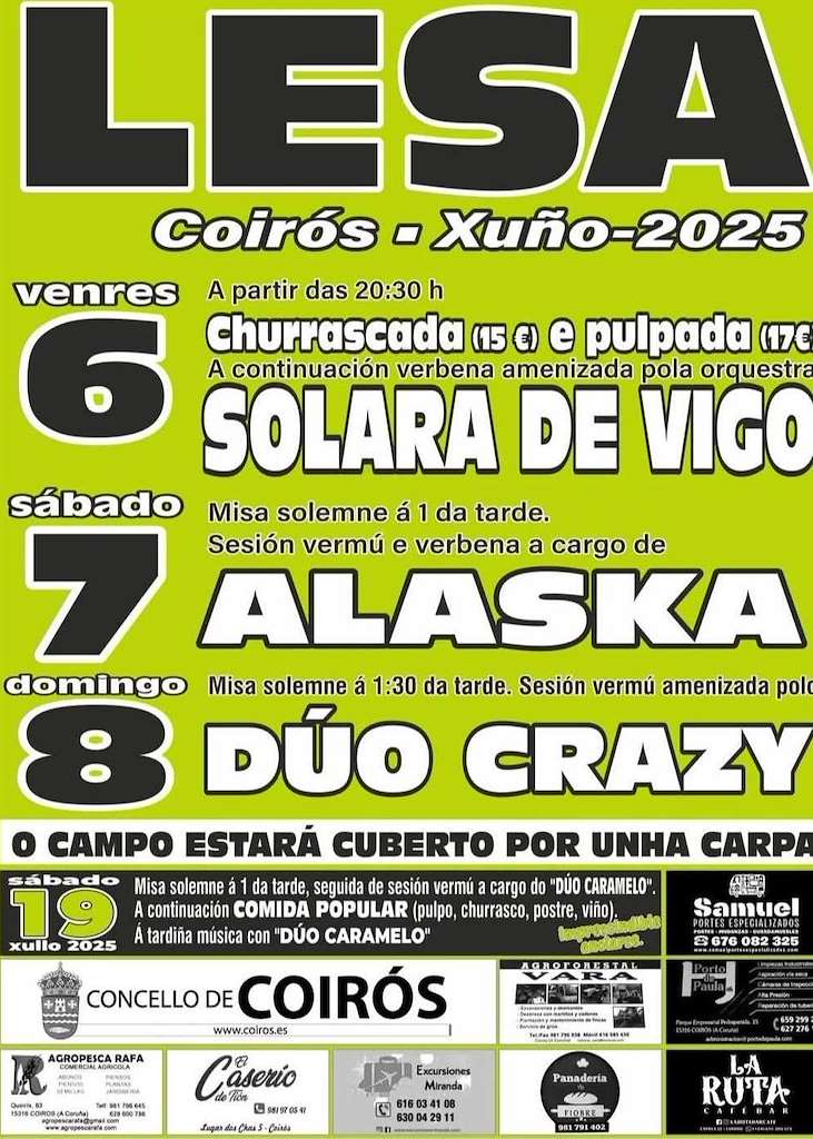 O Santísimo de Lesa (2025) en Coirós