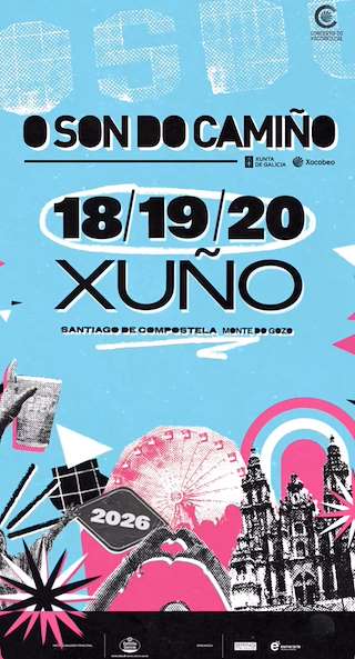 Fechas, información, programa, cartel, imágenes, mapa y ubicación de O Son do Camiño  (2026)  en  Santiago de Compostela