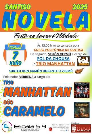 Fechas, información, programa, cartel, imágenes, mapa y ubicación de O Vilabade de Novela  en  Santiso