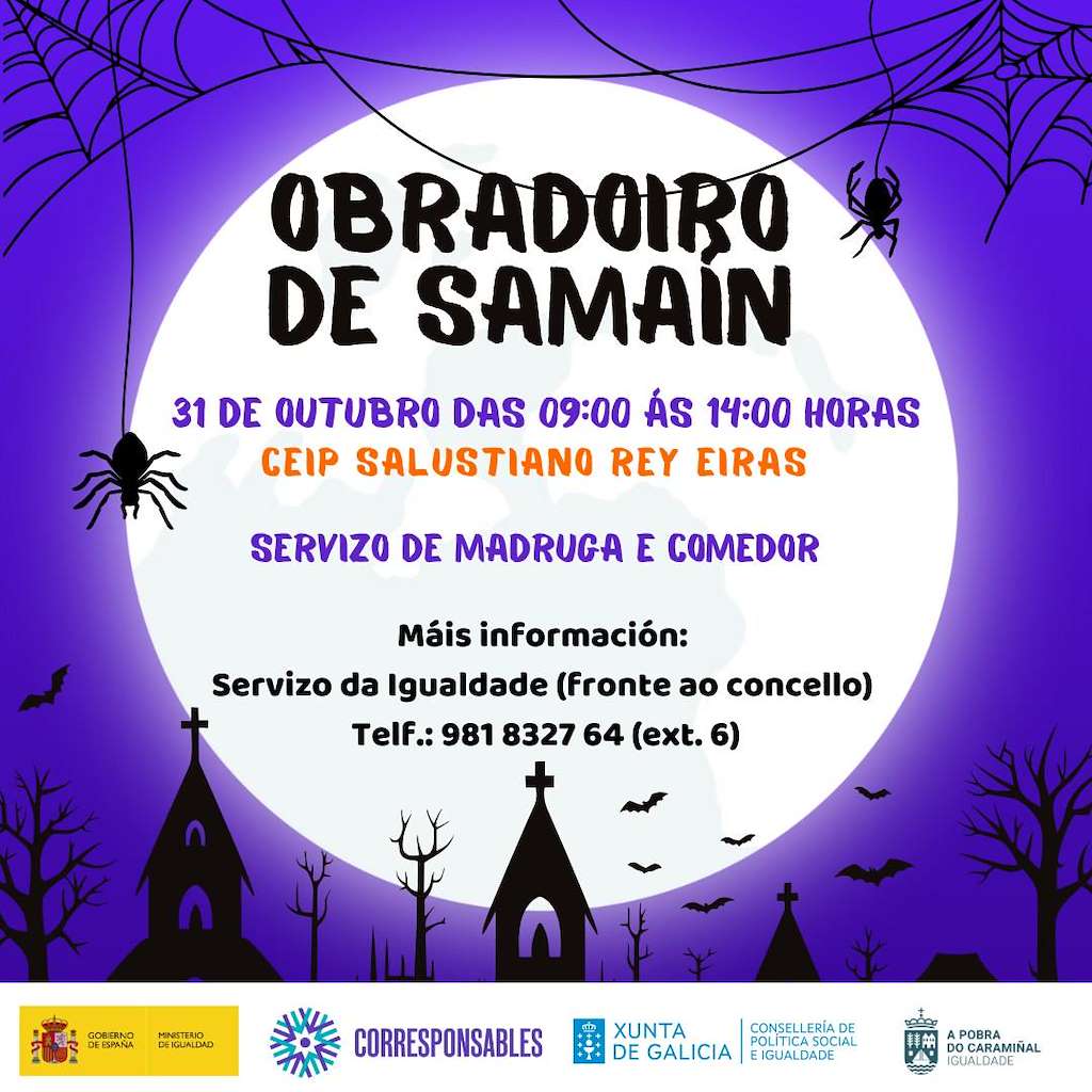 Obradoiro de Samaín en A Pobra do Caramiñal