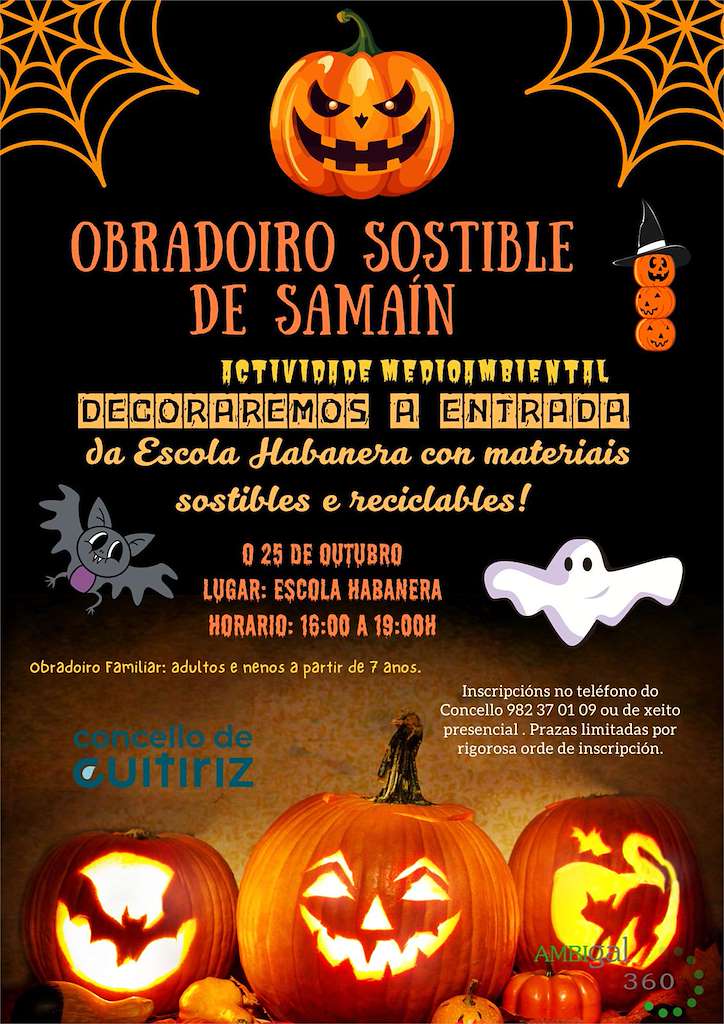 Obradoiro Sostible de Samaín en Guitiriz