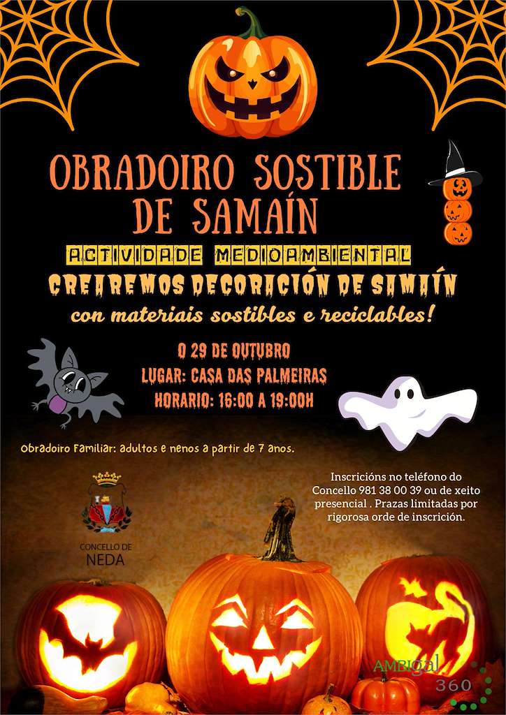 Obradoiro Sostible de Samaín en Neda