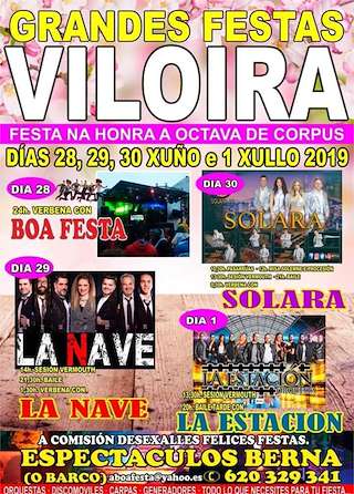 Octava do Corpus de Viloira  en O Barco de Valdeorras