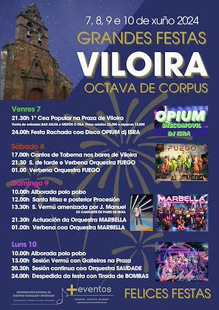 Octava do Corpus de Viloira  en O Barco de Valdeorras