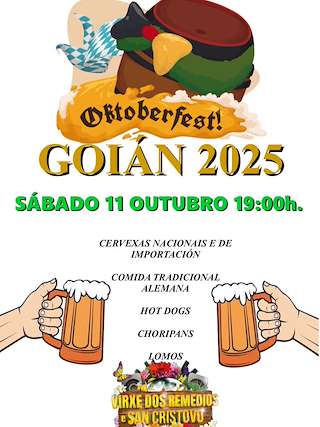 Fechas, información, programa, cartel, imágenes, mapa y ubicación de Oktoberfest de Goián  (2025)  en  Tomiño