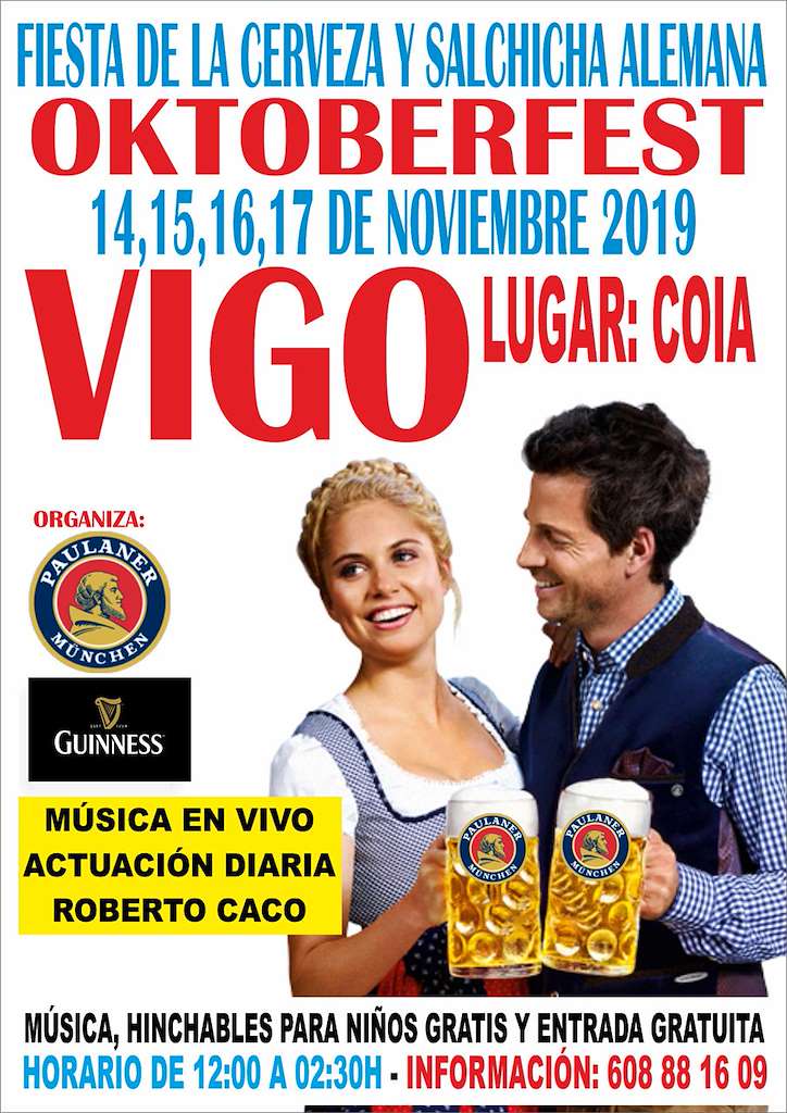 Oktoberfest - Festa da Cervexa e Salchicha Alemá de Coia en Vigo
