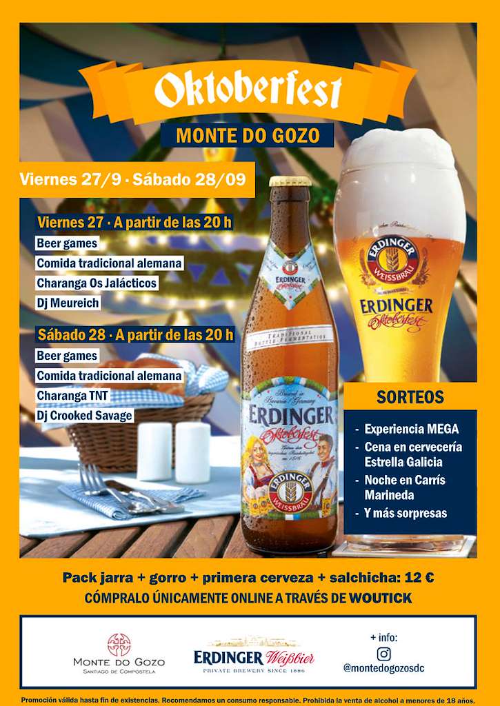Oktoberfest Monte do Gozo en Santiago de Compostela
